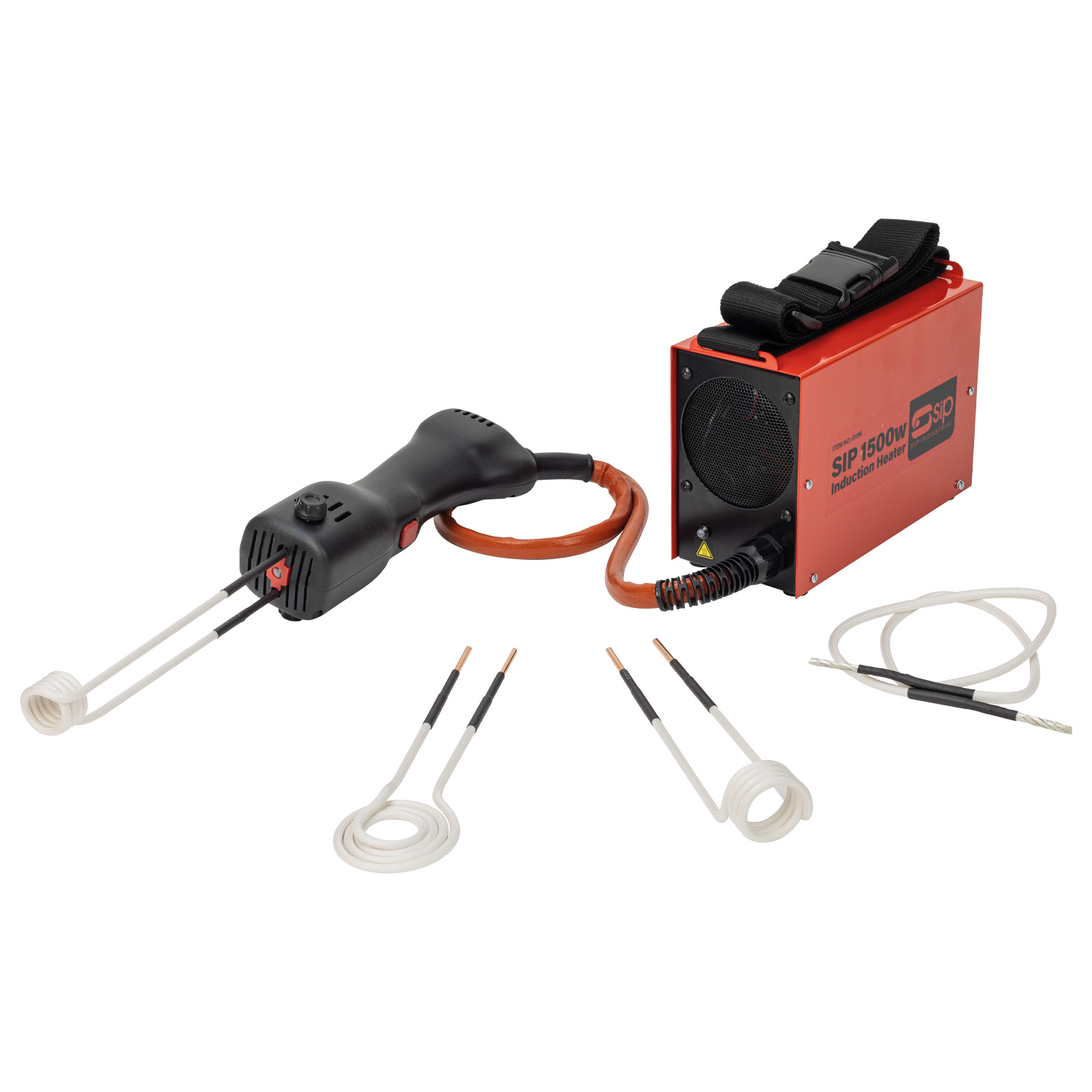 01156 SIP 1.5 kW AC Induction Induction Heater, Portable, Type G - British 3-Pin