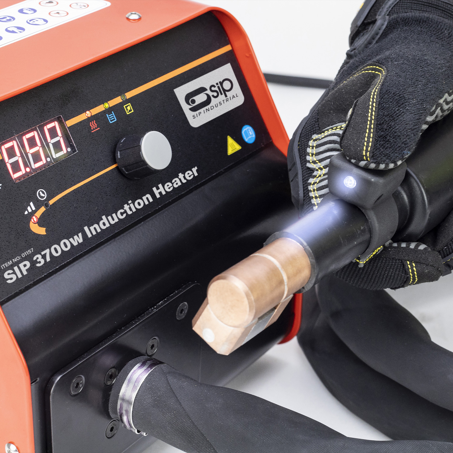 01157 SIP 3700 W AC Induction Induction Heater, Portable, Type G - British 3-Pin
