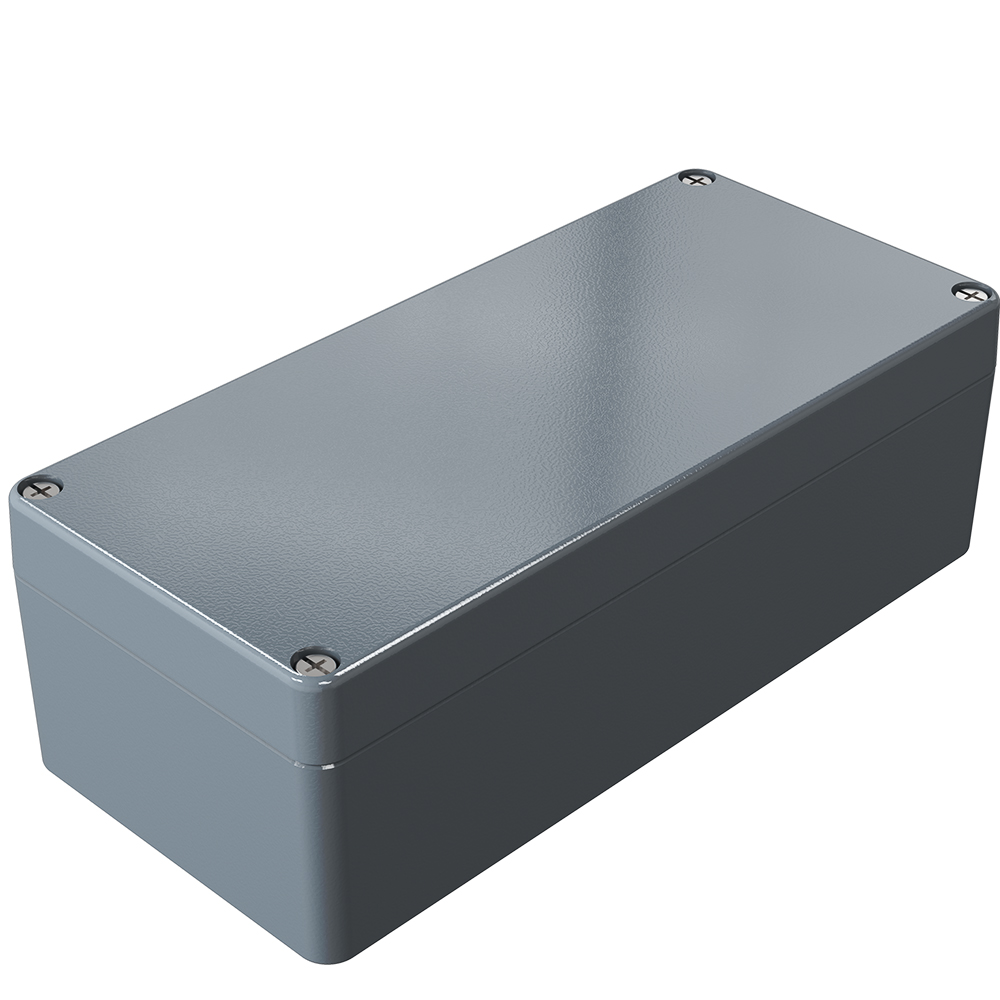 Rose Aluminium Standard Series Grey Die Cast Aluminium Enclosure, IP66, IK09 560 mm, 560 mm, 160 mm
