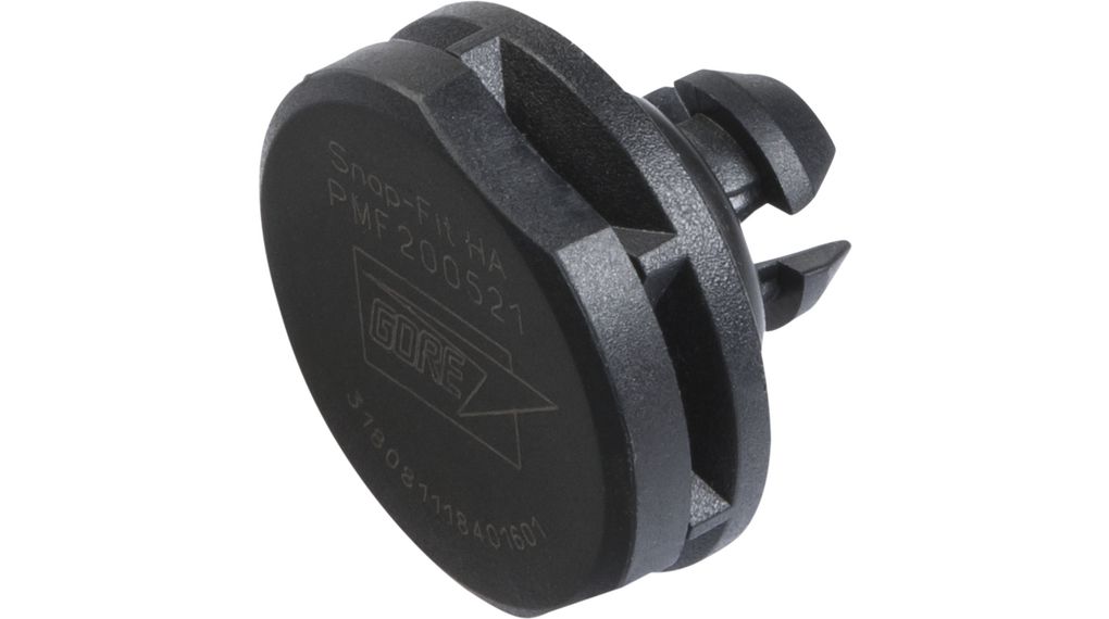 pmf-200484 W.L. Gore PolyVent High Airflow Series Snap-In, For Use With Enclosures and Cabinets