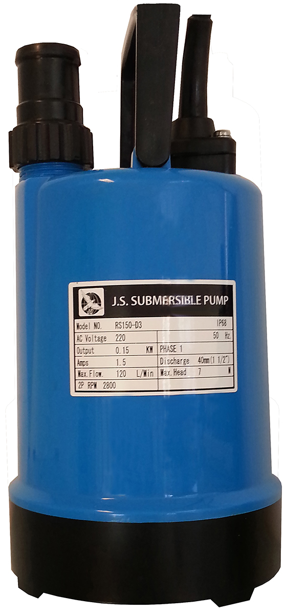 W Robinson And Sons 230V Submersible Water Pump, 120L/min