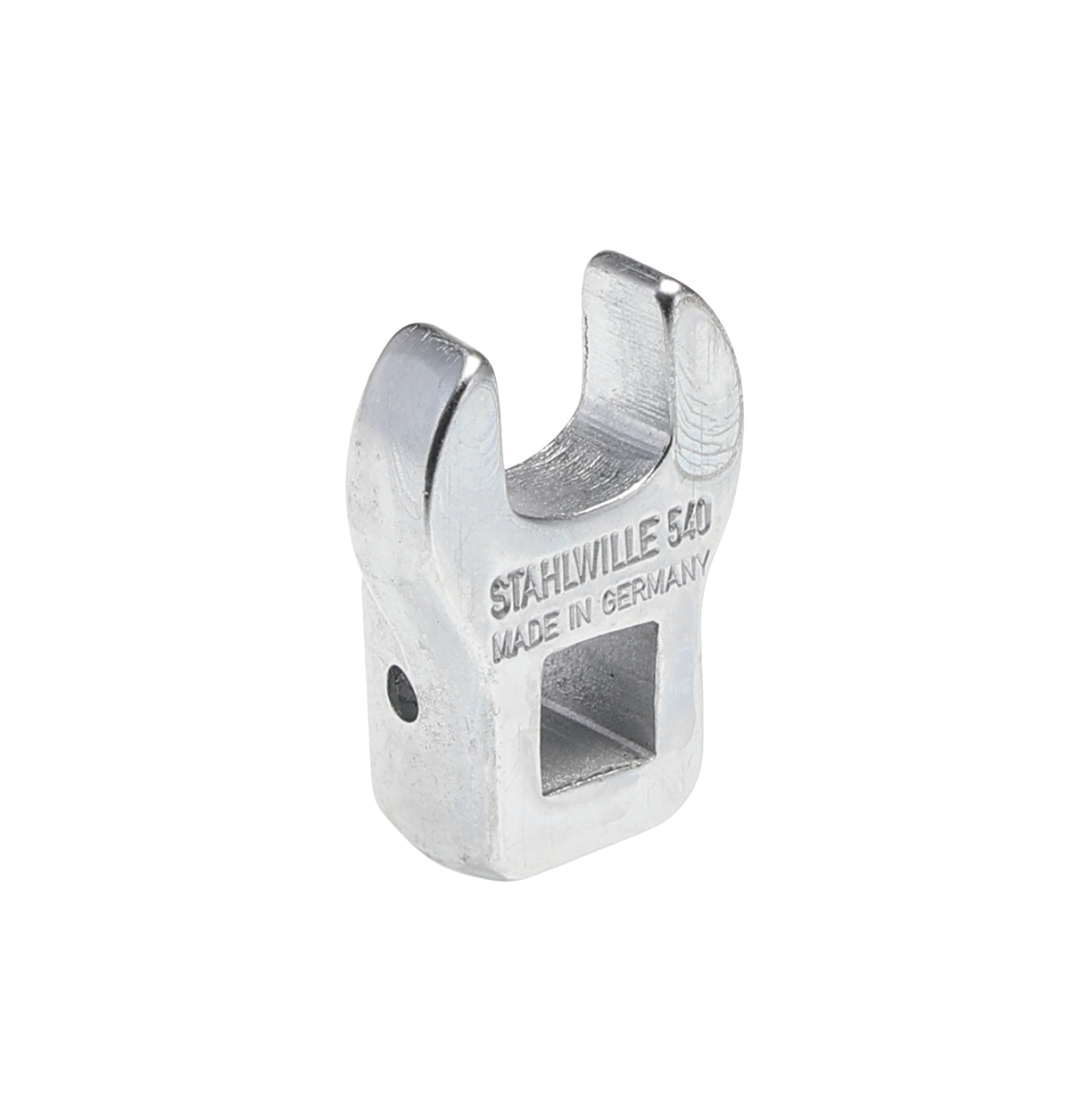 STAHLWILLE Crow Foot Spanner Head, 1/4 in Insert, 9 mm, Chrome Finish