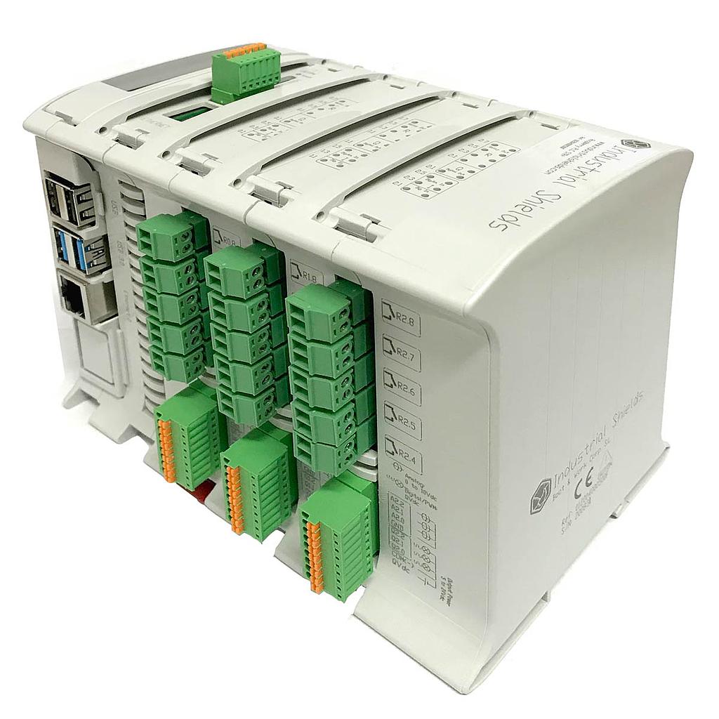 Industrial Shields Raspberry Series PLC CPU, Digital Output, 18-Input33 Outputs