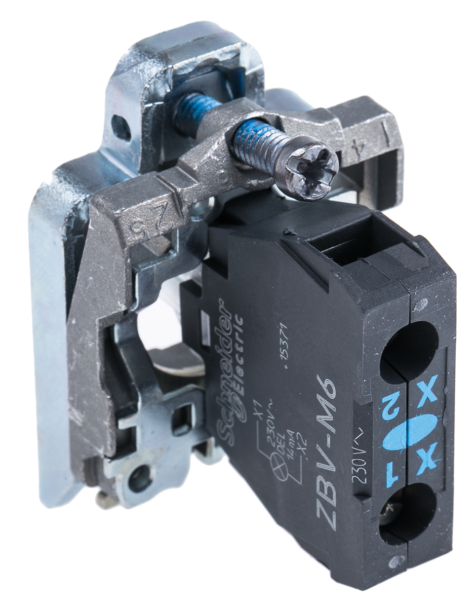 zb4bvm6 Schneider Electric Harmony XB4 Light Block LED Blue 230 → 240 V Screw terminal