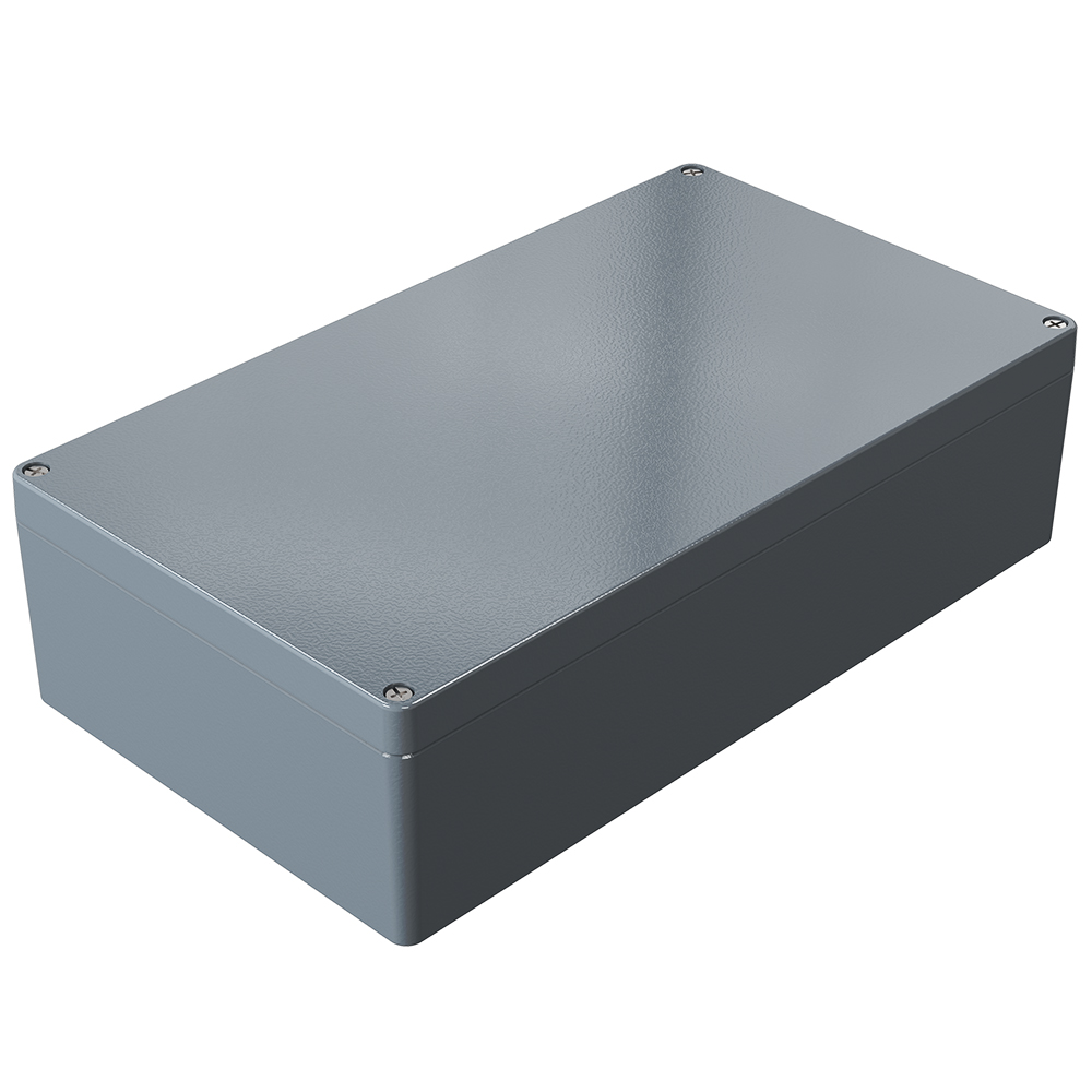Rose Aluminium Standard Series Grey Die Cast Aluminium Enclosure, IP66, IK09 400 mm, 400 mm, 230 mm