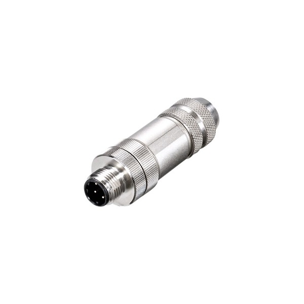 Weidmüller Circular Connectors, 4 Contacts, Cable Mount, M12 Connector, Plug, Male, IP67, SAI Series
