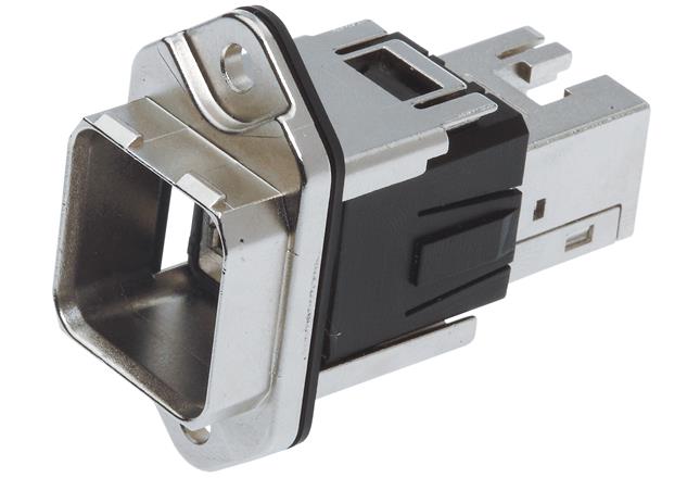 HARTING RJ45 Modular Plug, 1.75A, Female, Han PushPull (V14) Series, 8 Contacts