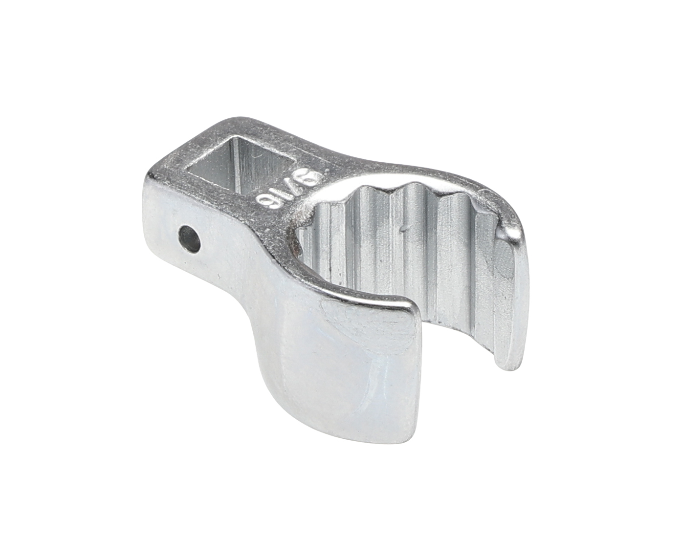 01490034 STAHLWILLE Crow Foot Spanner Head, 1/4 in Insert, 1/4 in, Chrome Finish