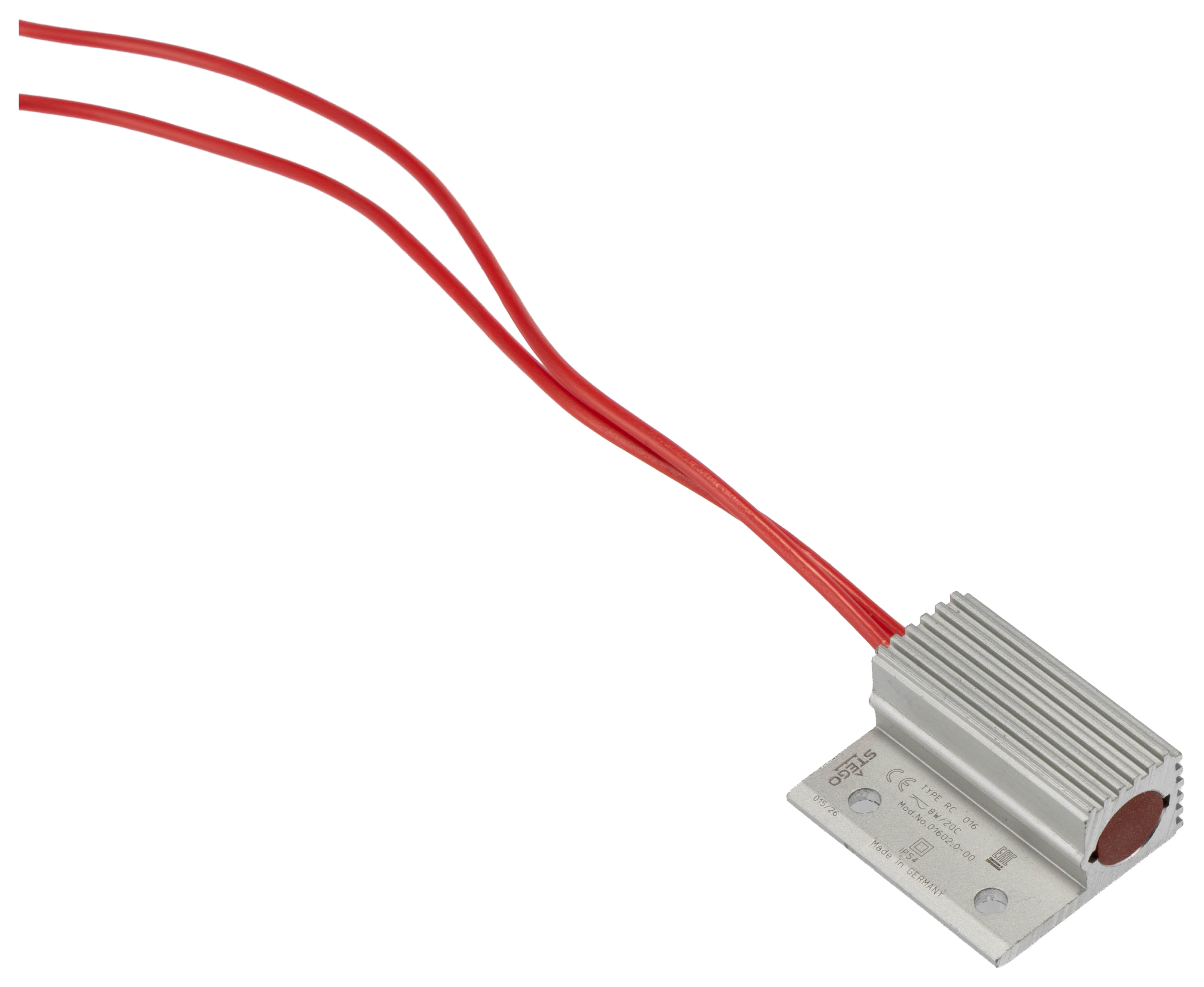 016020-00 STEGO Enclosure Heating Element, 30 mm, 12.5 mm, 8 W, 120V ac/dc, 240 V ac/dc