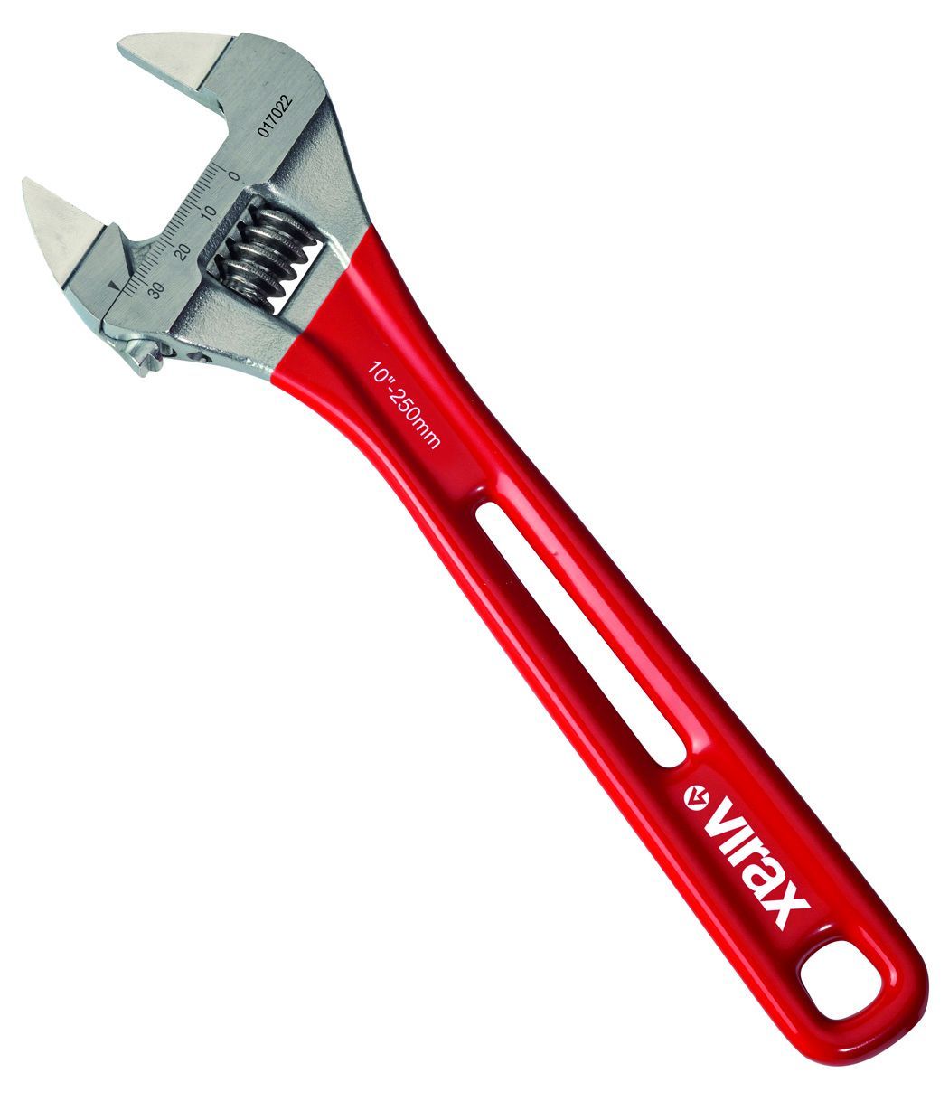 Virax Adjustable Spanner, 259mm Overall, 36 mm Jaw Capacity, Anti-Slip Handle