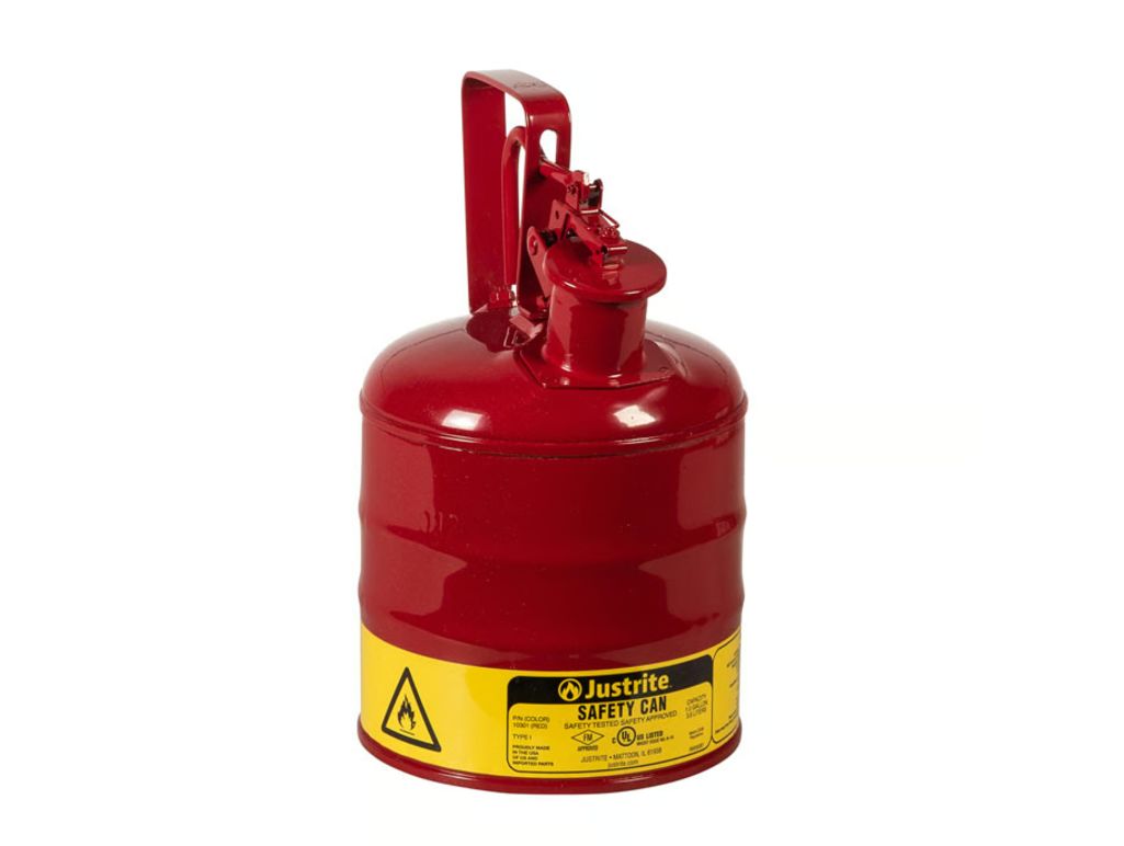 Justrite Steel Safety Can, 1gal