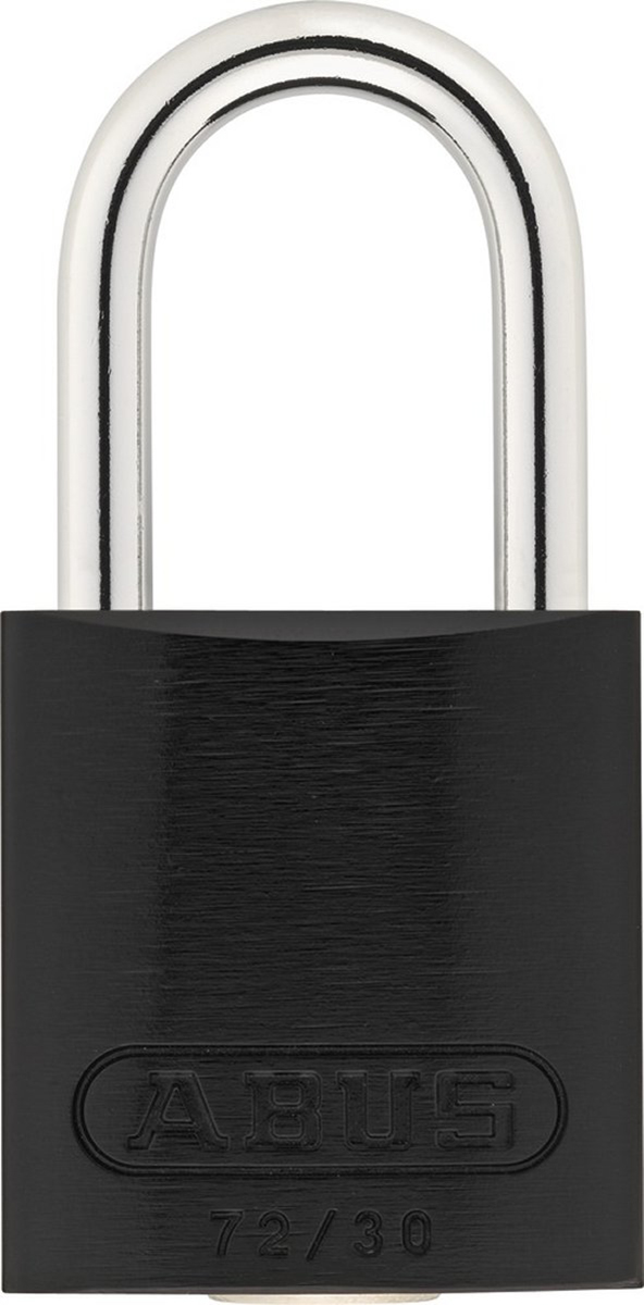 ABUS Key Steel, Aluminium Safety Padlock Weatherproof, 4.4 mm Shackle, 31.8 mm Body