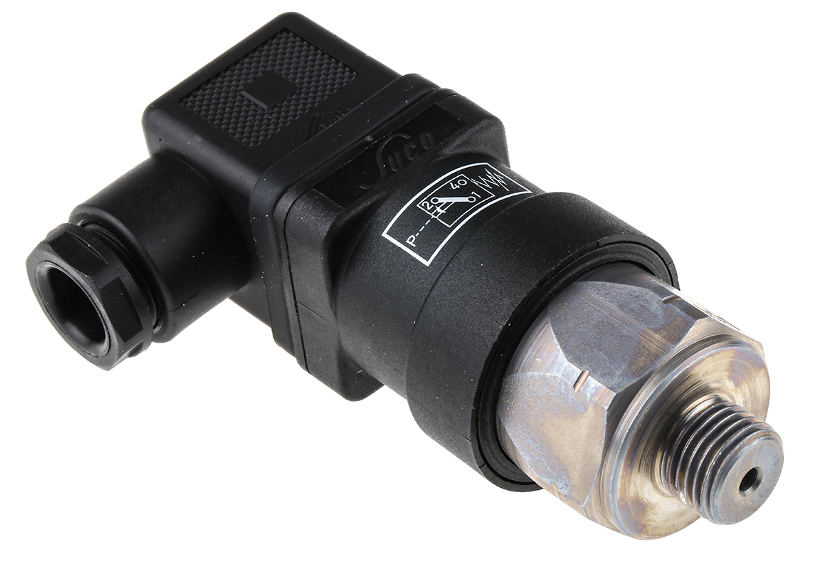 Suco 0184 Series Pressure Sensor, Relay Output 0.3 bar 1.5 bar