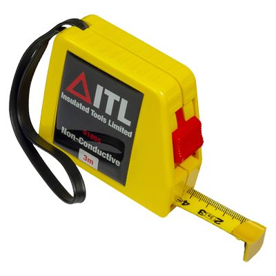 ITL Insulated Tools Ltd 3 m Tape Measure, Metric
