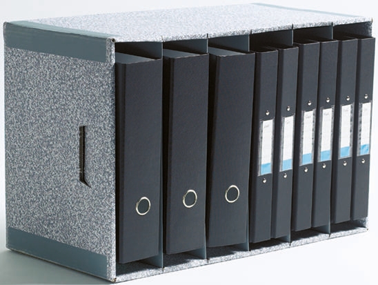 Fellowes Grey, White Archive Box 6 H375 mm  x W285mm  x D95 mm