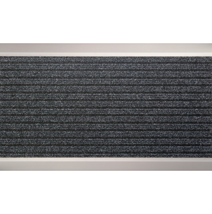 ID Group ECOLO And ROCKY Anti-Slip, Entrance Mat, Anti-Slip, Outdoor Use, Anthracite, 400mm 60cm 12mm