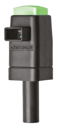 Schutzinger Green Test Terminal, 300V, 16A