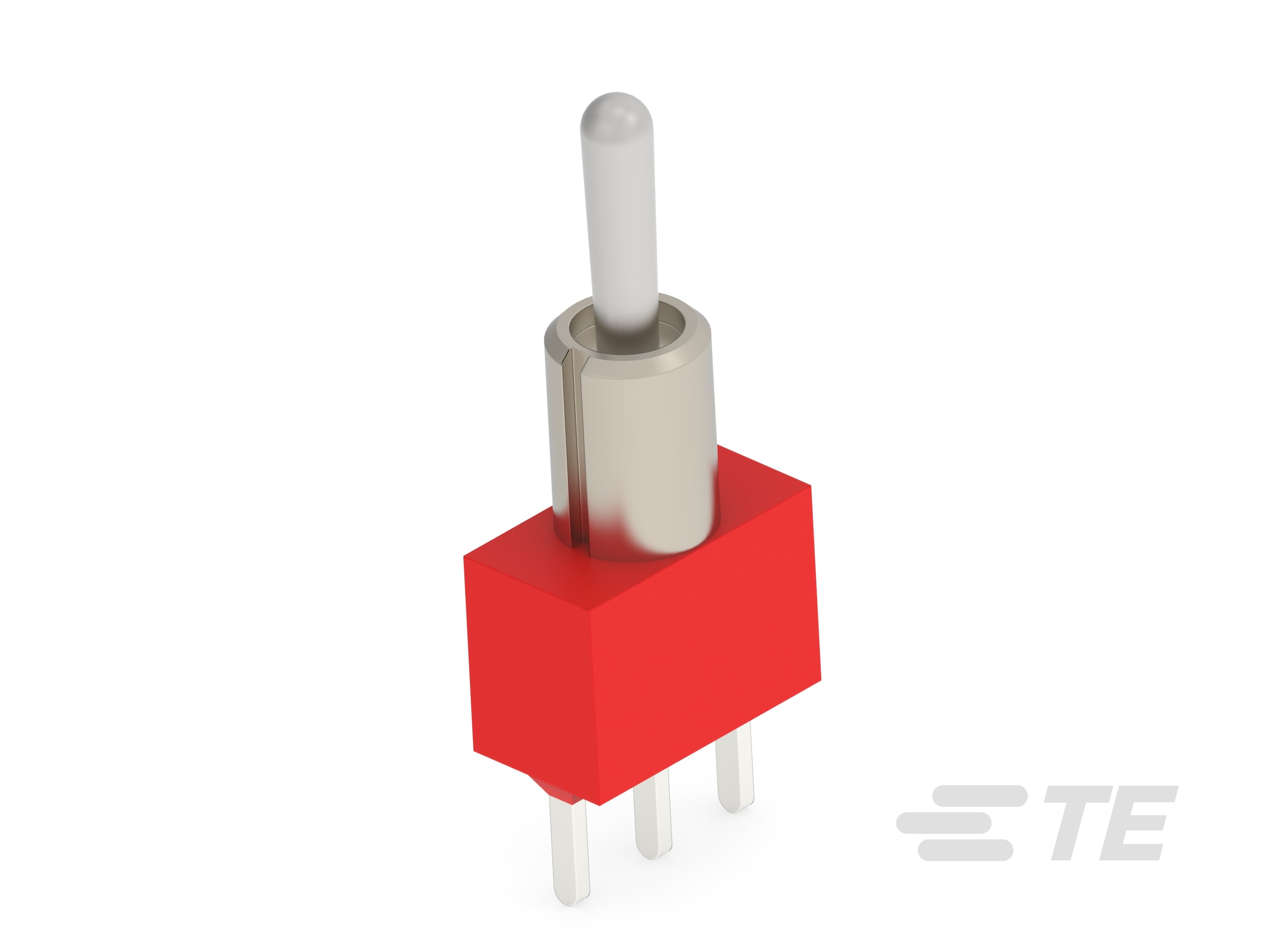TE Connectivity Toggle Switch, Panel Mount, PCB Mount, On-On, Single Pole - Double Throw, Solder, Through Hole