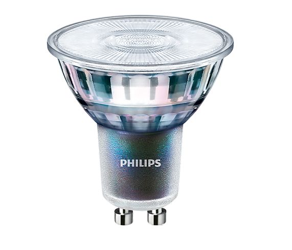 Philips MASTER GU10 LED GLS Bulb 5.5 W(50W), 2700K, Warm White, PAR 16 shape