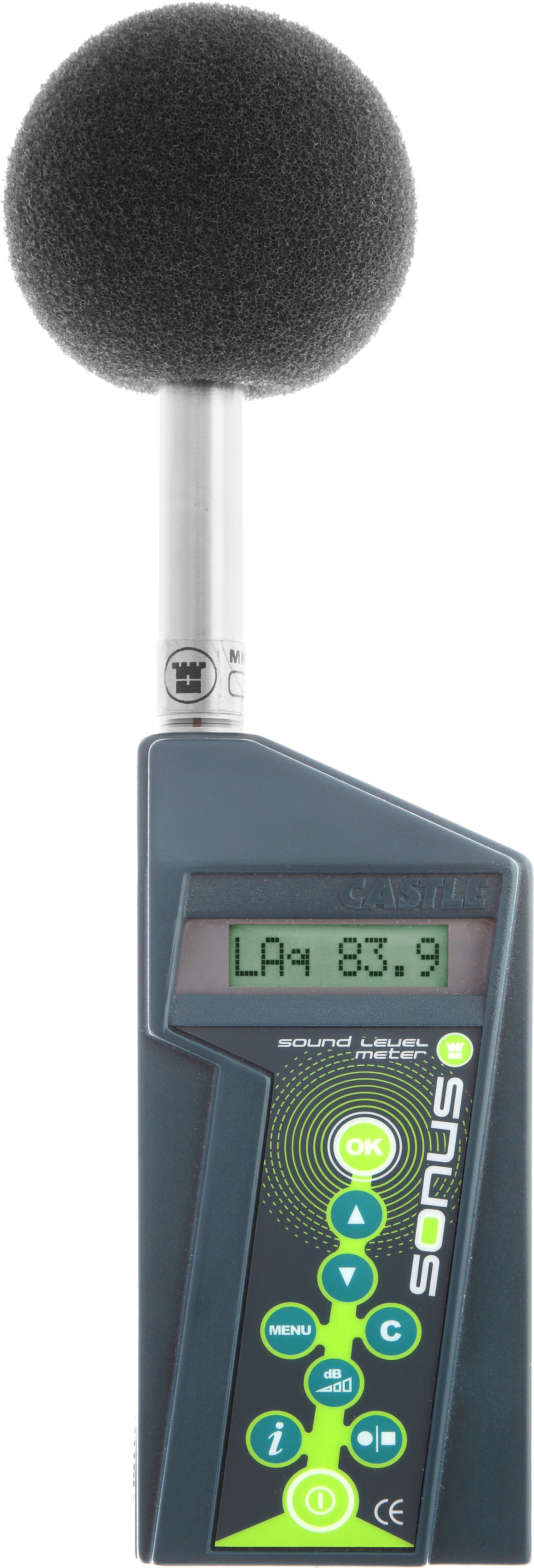Castle  Sonus GA116E Class 1  Data Logging  Sound Level Meter 20 dB to 133 dB 20 kHz max