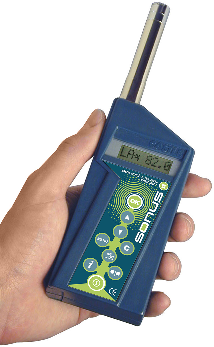 Castle  Sonus GA116i Class 1  Sound Level Meter 35 dB to 140 dB 20 kHz max