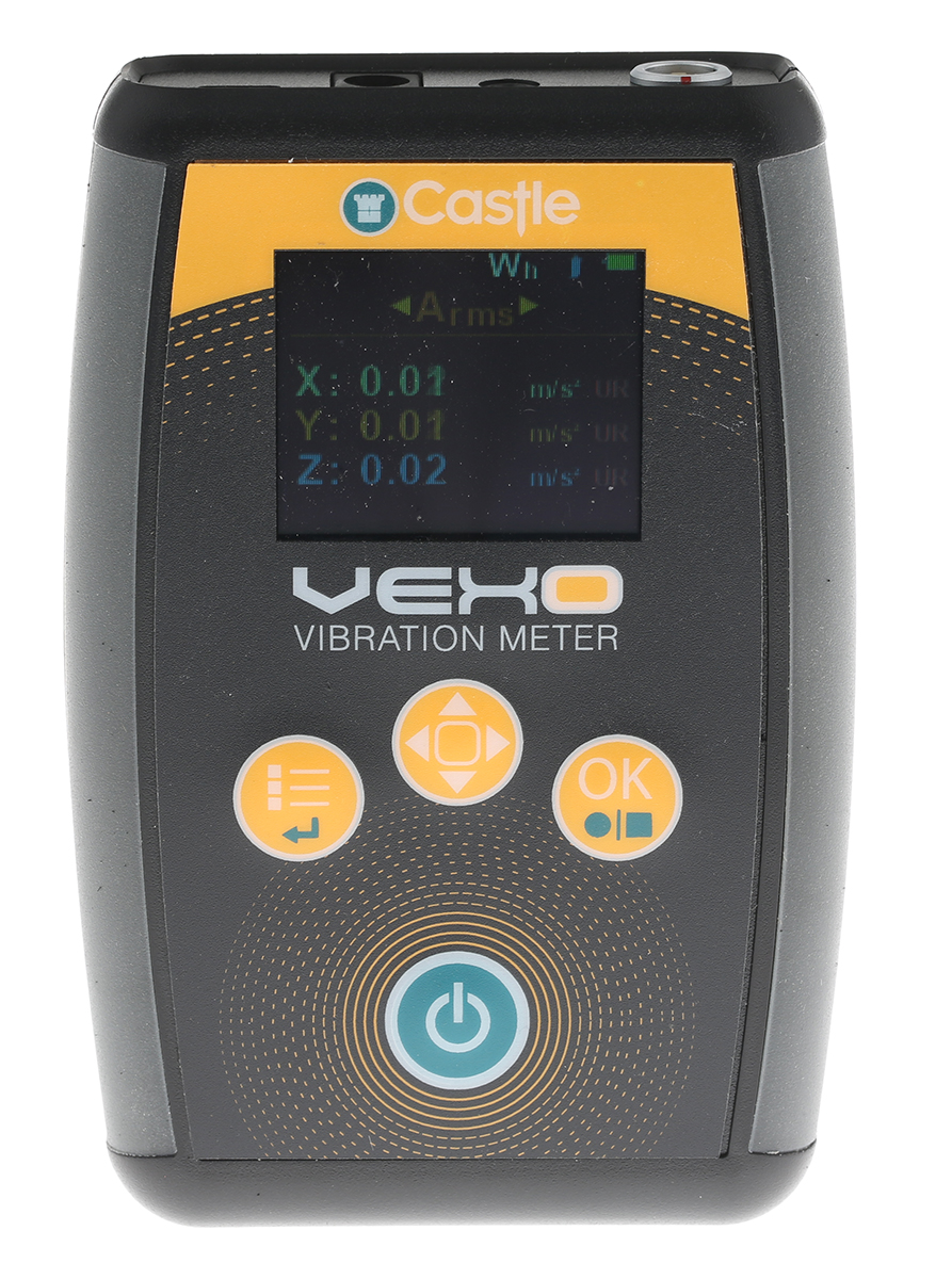 Castle GA2006H Vibration Meter - Acceleration 3 Axis