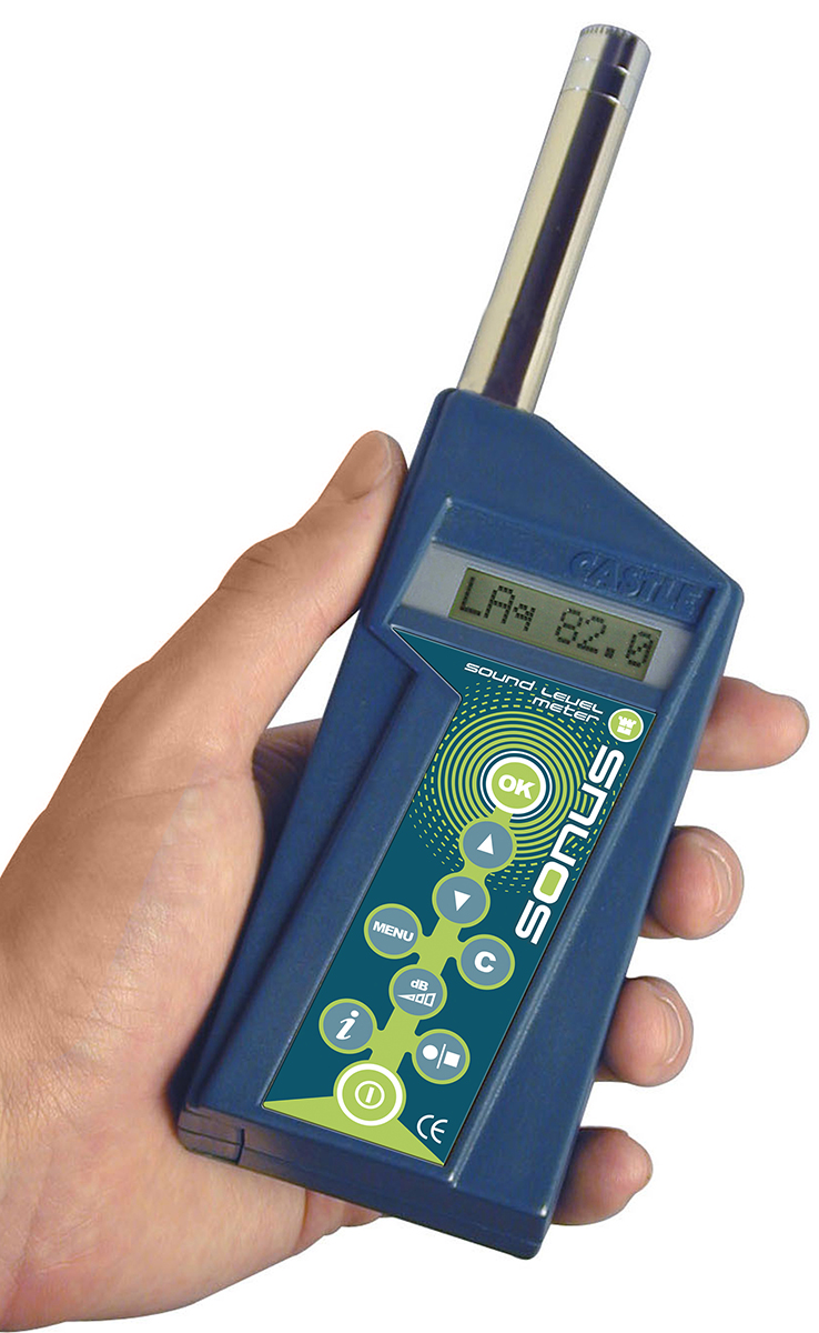 Castle  Sonus GA216i Class 2  Sound Level Meter 35 dB to 140 dB 8 kHz max