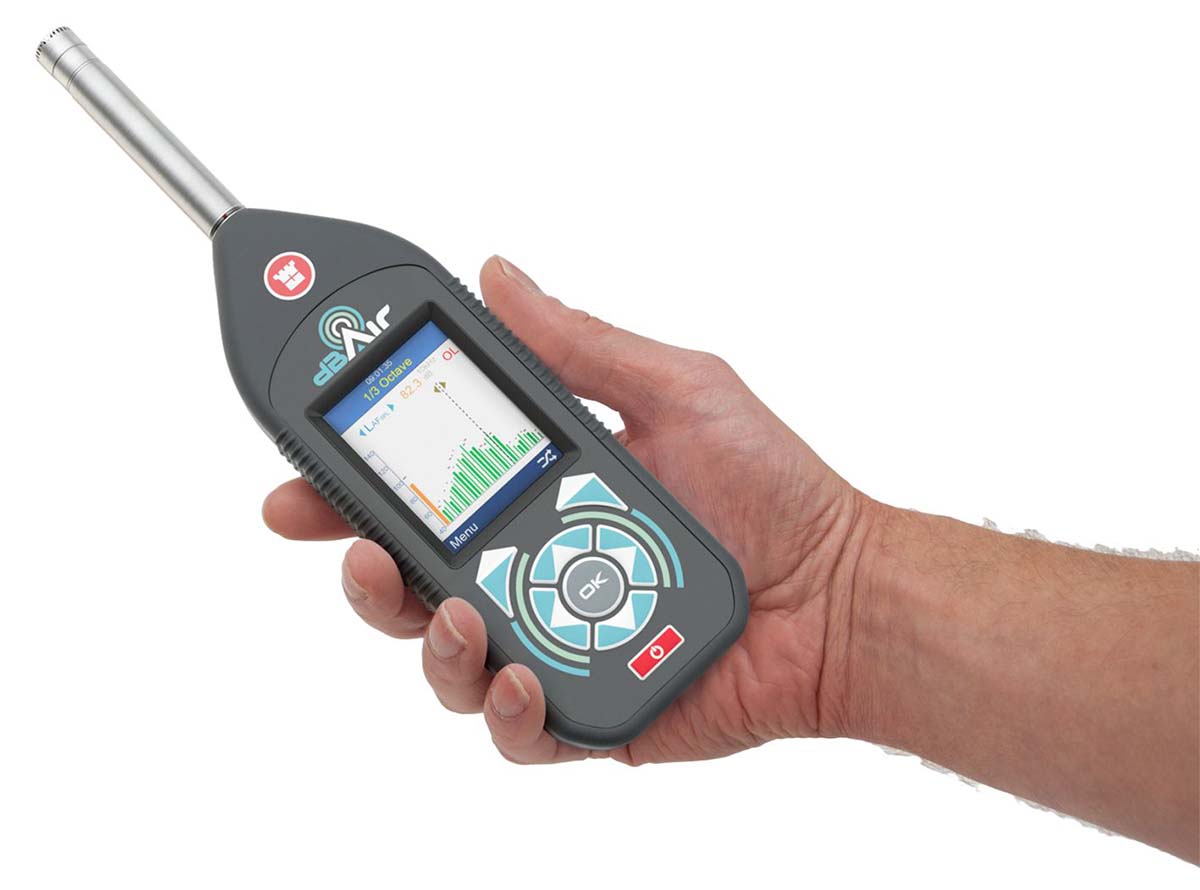 Castle  dBAir GA241SO Class 2  Data Logging  Sound Level Meter 29 dB to 140 dB 8 kHz max, RSCAL
