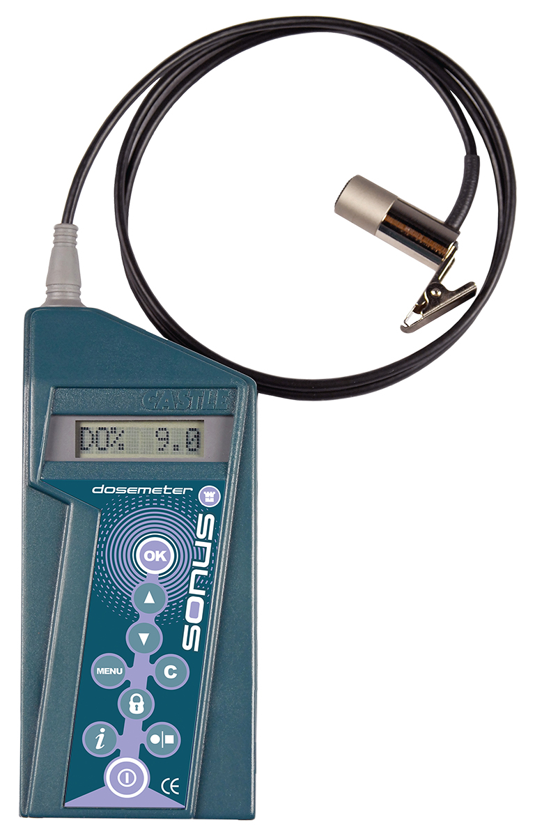 Castle  Sonus GA257B Dosemeter  Noise Dosemeter 75 dB to 140 dB 8 kHz max