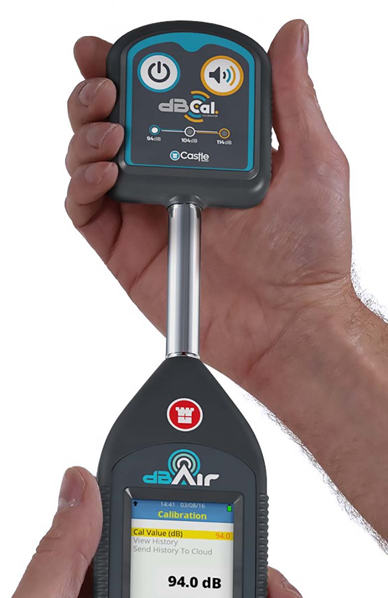 01ga611 Castle 01GA611 Sound Level Calibrator, ±0.25 dB Accuracy, 114 dB Output, 0.5 in Microphone