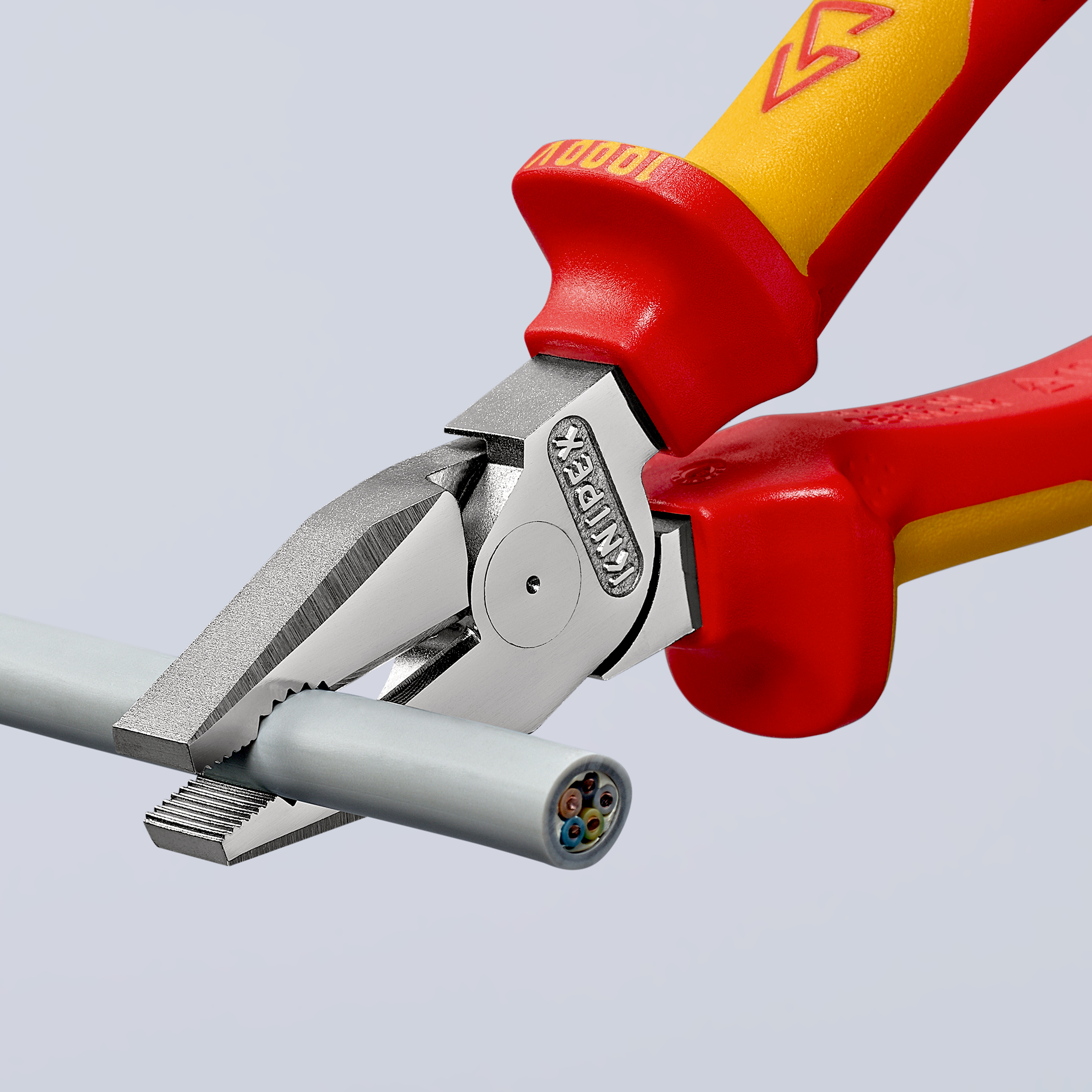 02-06-200 Knipex 1-Piece Combination Plier, 200mm Overall VDE/1000V Approved