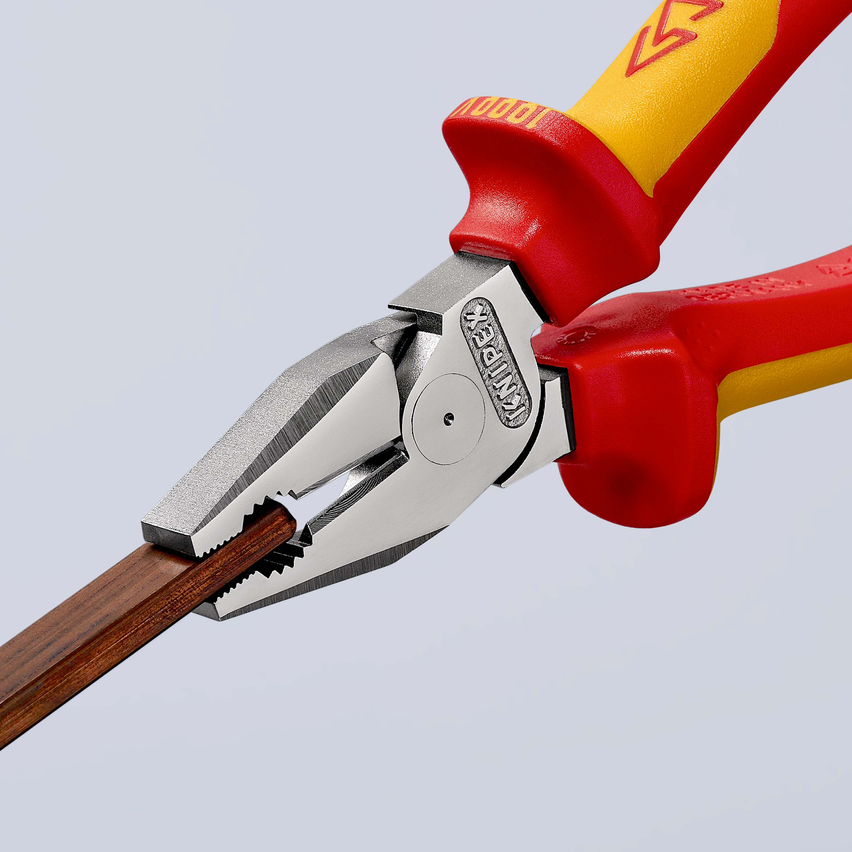 02-06-225 Knipex 1-Piece Combination Plier, 225mm Overall VDE/1000V Approved