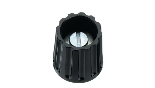 Elma Rotary Switch Knob for use with Round Shafts