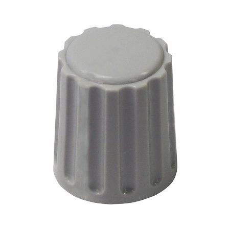 Elma Potentiometer Knob 21 mm 6 mm, Grey