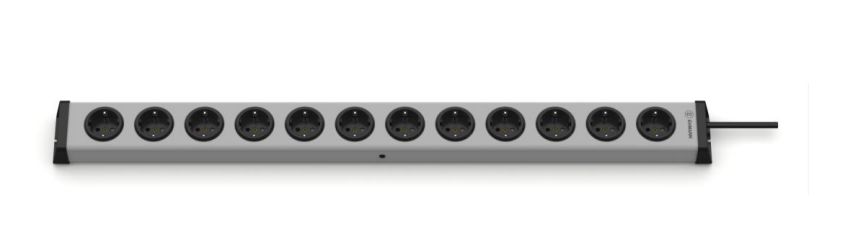 Bodo Ehmann Type F - German Schuko 12 Gang Socket Bar, 3m Cable, 16A, 25V
