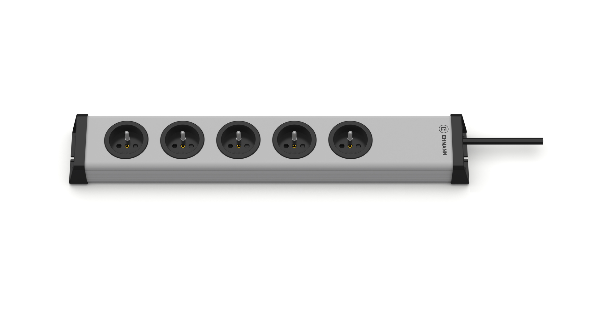 Bodo Ehmann Type E 5 Gang Trailing Socket, 1.5m Cable, 16A, 230V