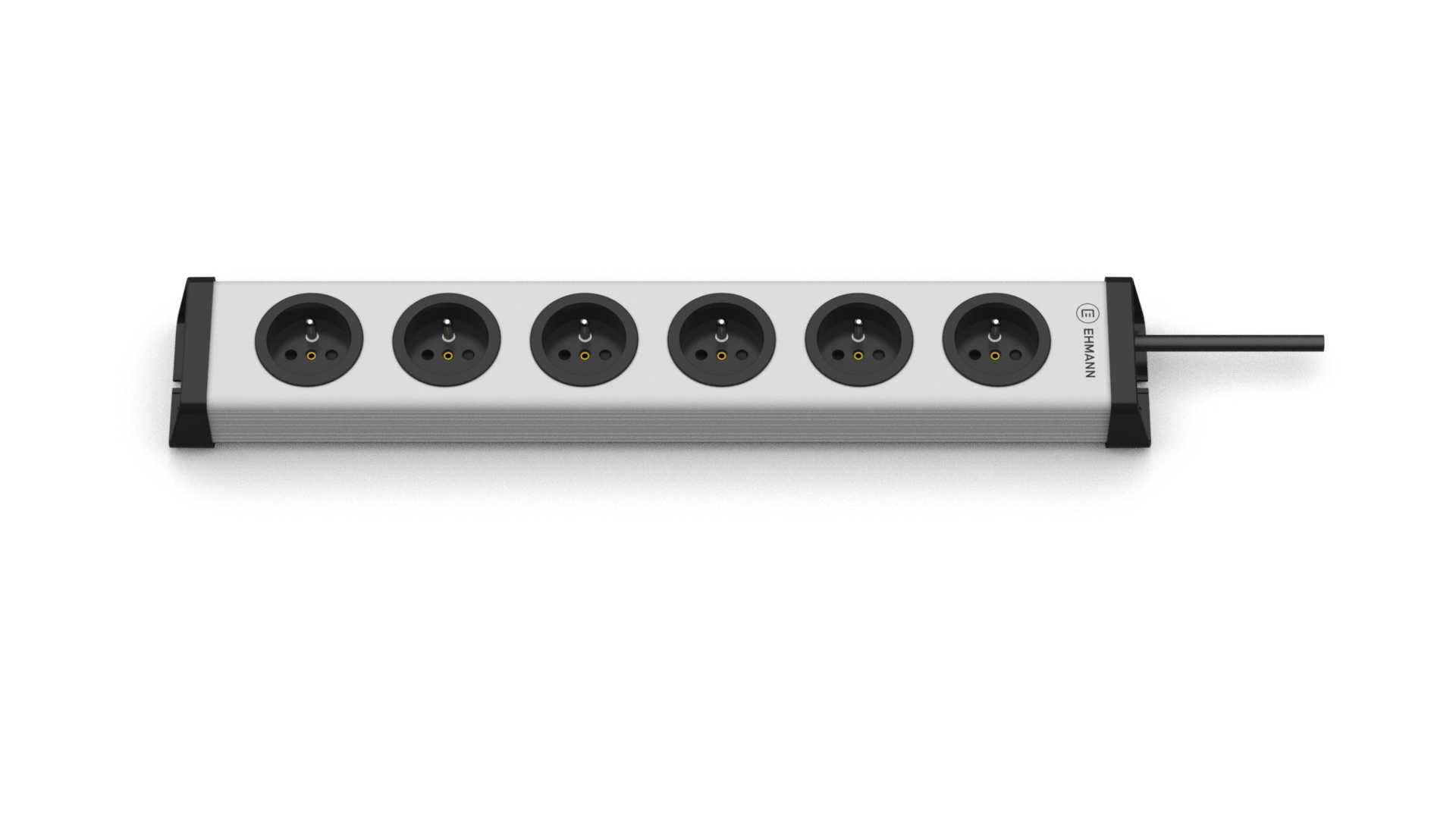 Bodo Ehmann Type E 6 Gang Trailing Socket, 1.5m Cable, 16A, 230V