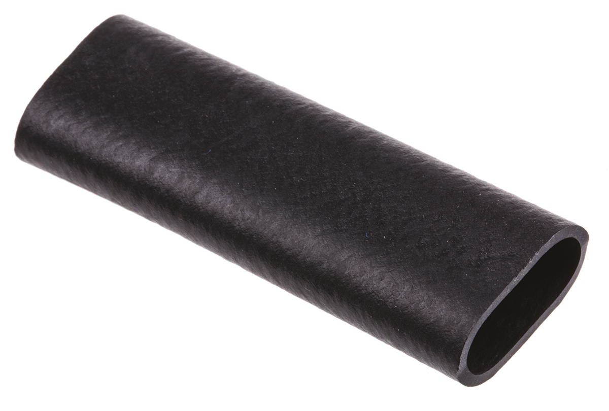 SES Sterling Expandable Chloroprene Black Cable Sleeve, 50mm Length 20 mm Cable Diameter, HELAVIA Series