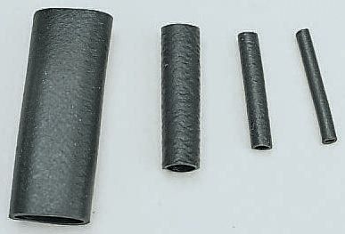 SES Sterling Expandable Chloroprene Black Cable Sleeve, 50mm Length 23 mm Cable Diameter, HELAVIA Series