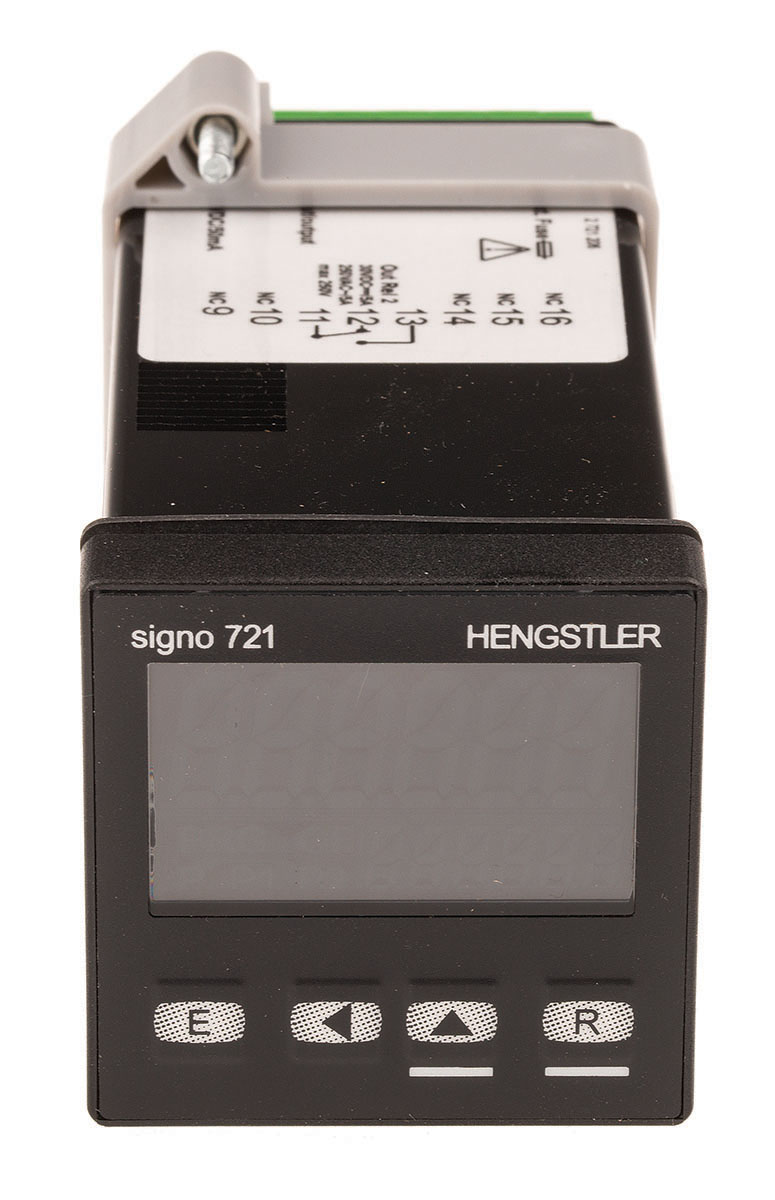 0-721-201 Hengstler SIGNO 721 Counter, 5 Digit LCD, 60kHz, 12 → 30 V dc