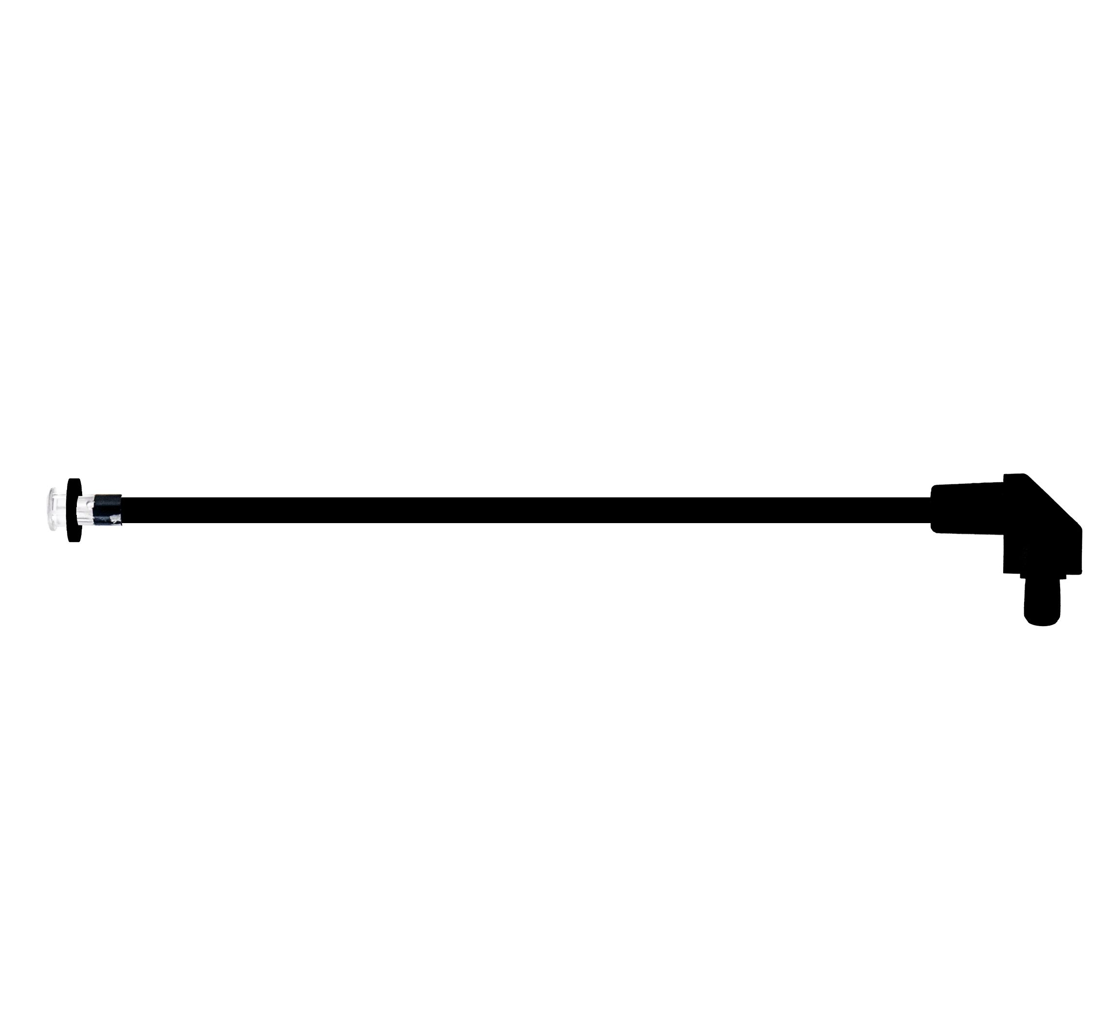 SZR1-10.00-F4PD54 Bivar, Panel Mount Right Angle Flexible LED Light Pipe, Round Lens