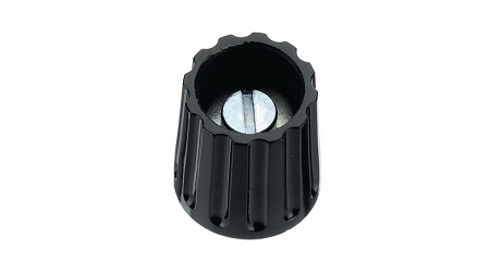 Elma Potentiometer Knob 14.5 mm 6 mm, Black