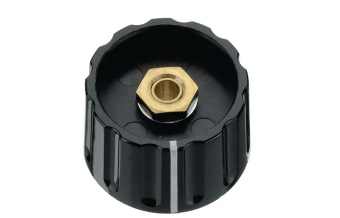 Elma Rotary Switch Knob for use with Round Shafts