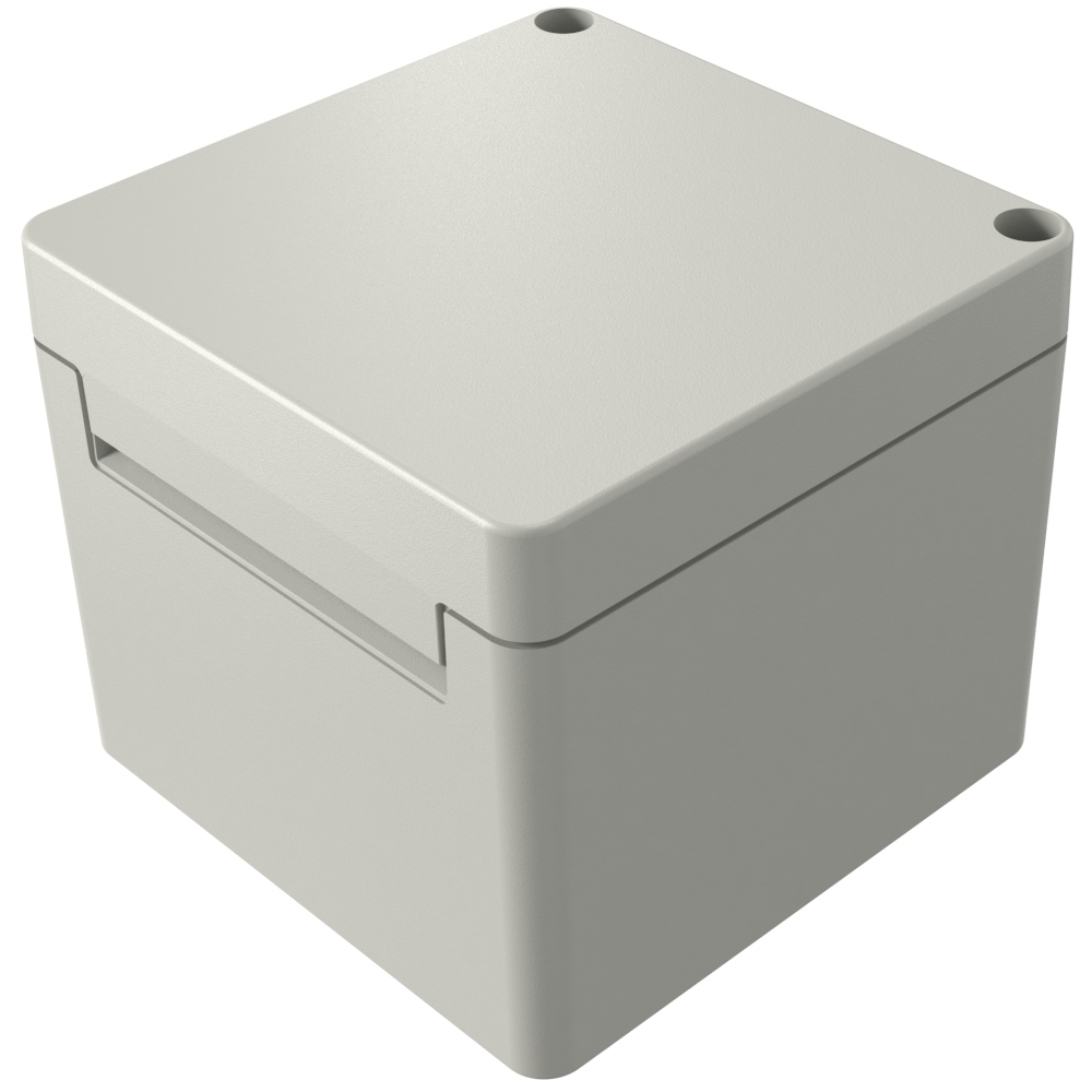 Rose Mini-Polyglas Series Fibreglass Reinforced Polyester Wall Box, IP66, 200 mm x 200 mm x 170 mm