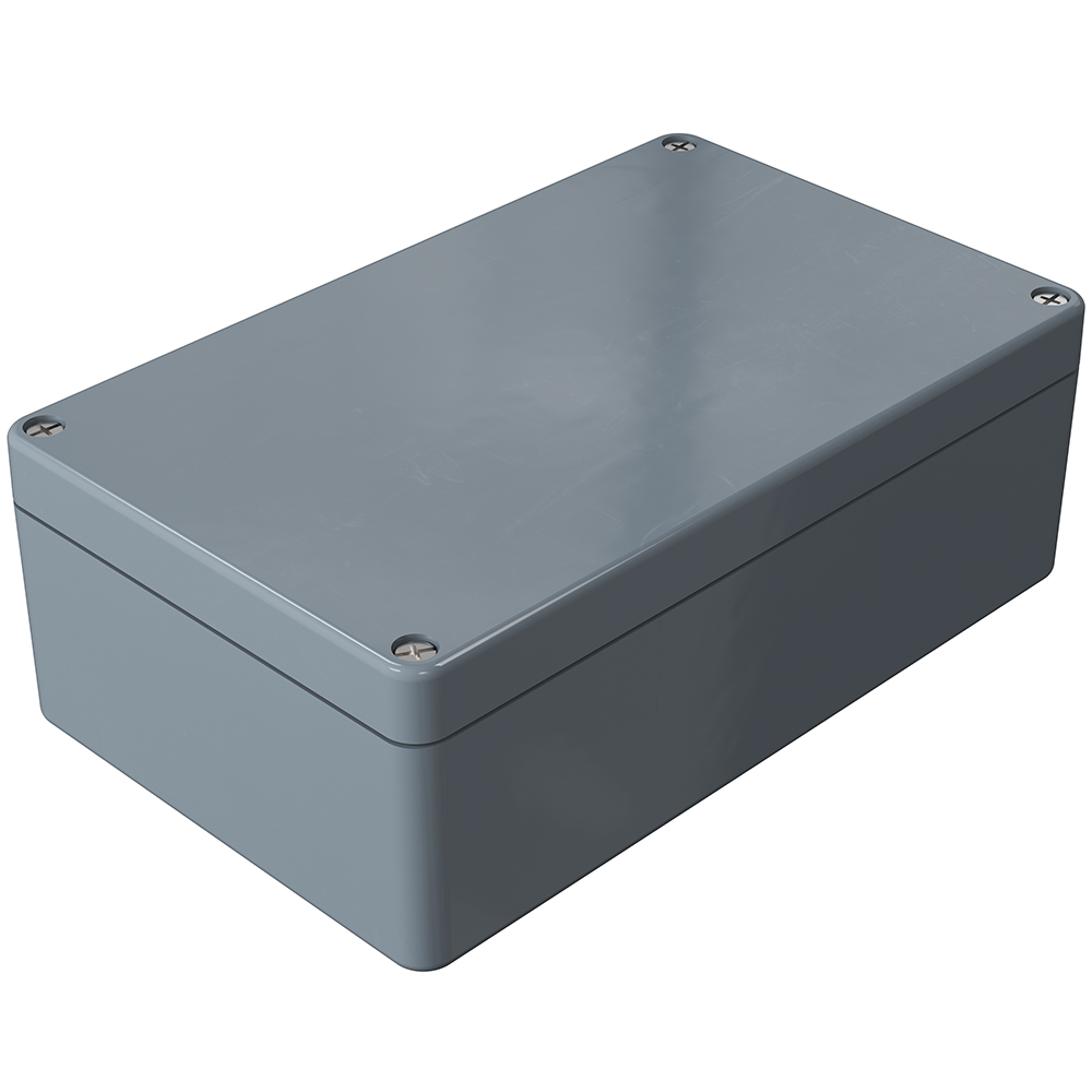 Rose Polyester Standard Series Grey Fibreglass Reinforced Polyester Enclosure, IP66, IK08 260 mm, 260 mm, 160 mm