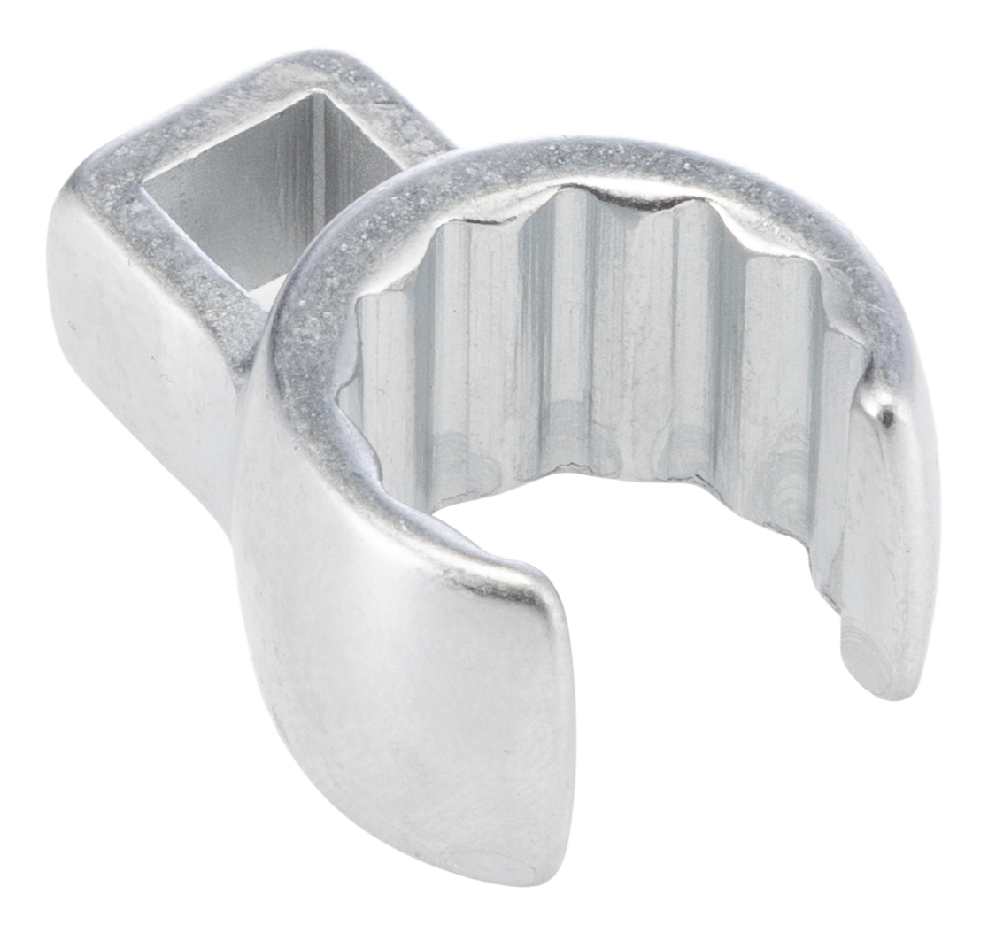 STAHLWILLE Crow Foot Crow Ring Spanner, 17 x 19 mm Insert, Spanner Size 19 mm L.40 mm, Chrome Finish