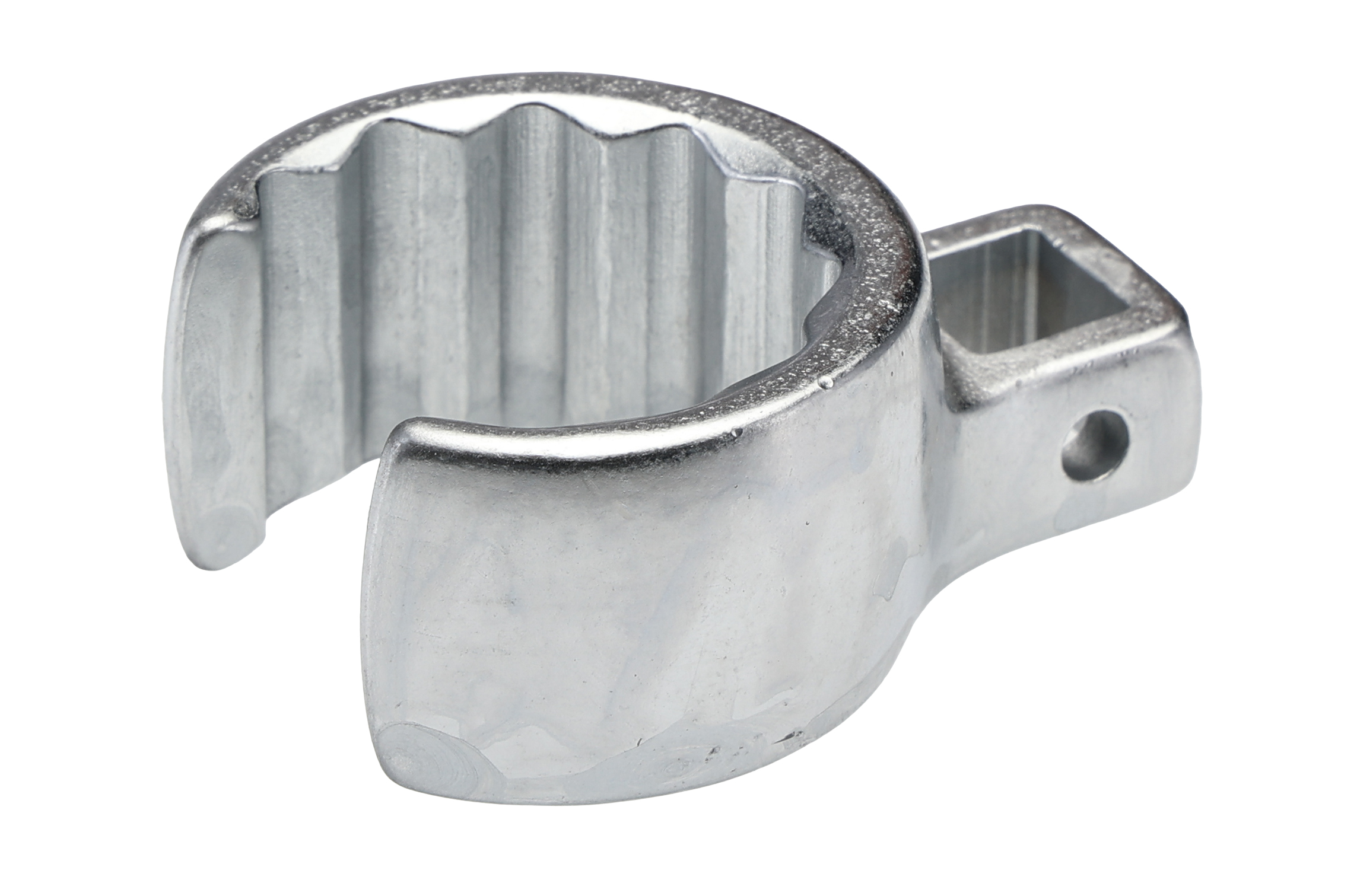 02190027 STAHLWILLE Crow Foot Crow Ring Spanner, 20 x 21.4 mm Insert, Spanner Size 27 mm L.59 mm, Chrome Finish