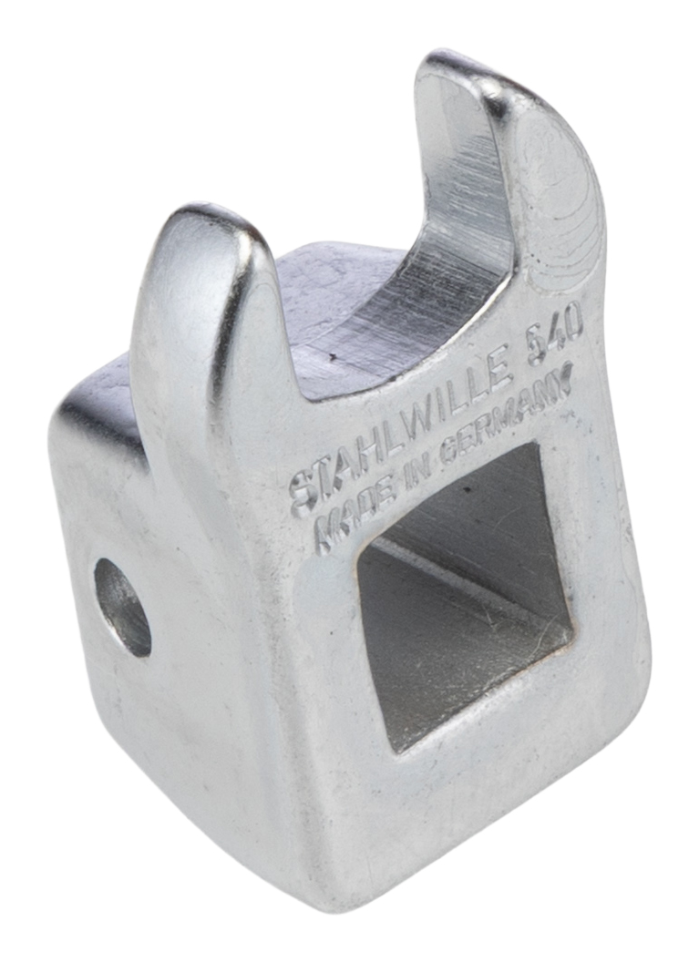 STAHLWILLE Crow Foot Spanner Head, 3/8 in Insert, 11 mm, Chrome Finish