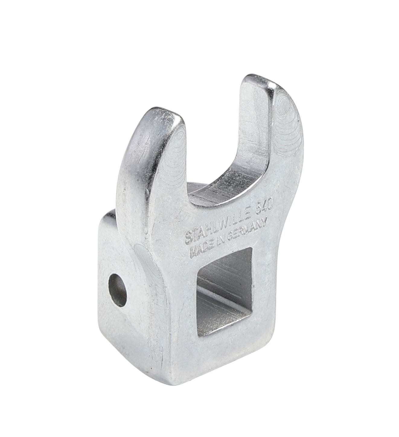 STAHLWILLE Crow Foot Spanner Head, 3/8 in Insert, 14 mm, Chrome Finish