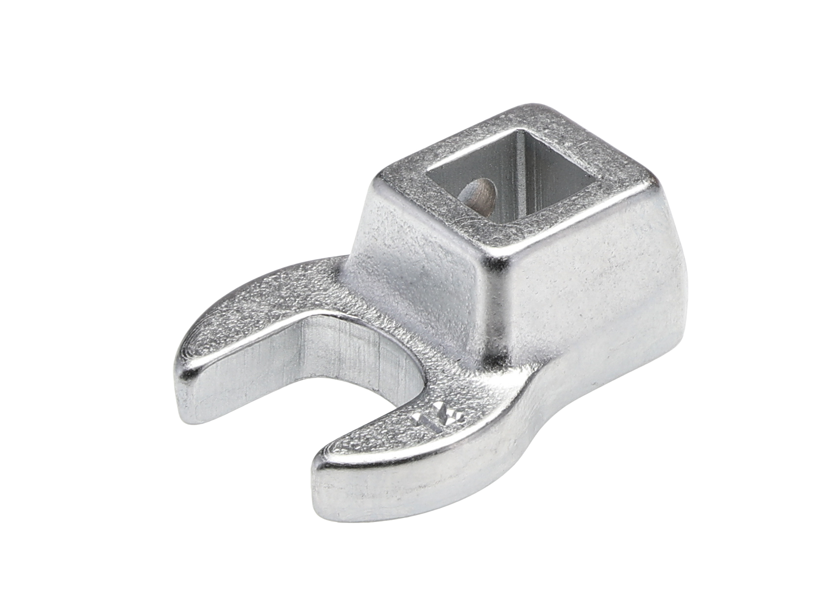 02200014 STAHLWILLE Crow Foot Spanner Head, 3/8 in Insert, 14 mm, Chrome Finish